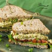 Avocado Tuna Salad Sandwich