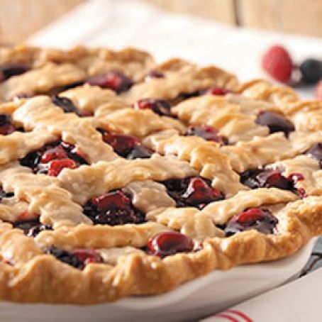 Mixed Berry Pie