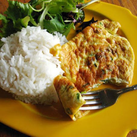 Simple Thai-Style Omelet (Kai Jeow)
