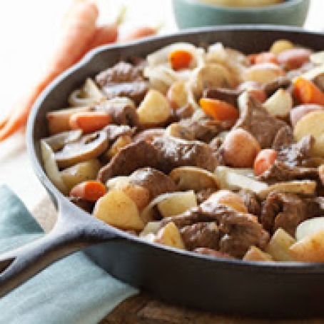 Steak and Potato Stir-Fry