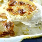Boursin Cheese Scalloped Potatoes