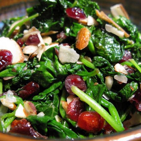 Cranberry Spinach, Hot  Salad