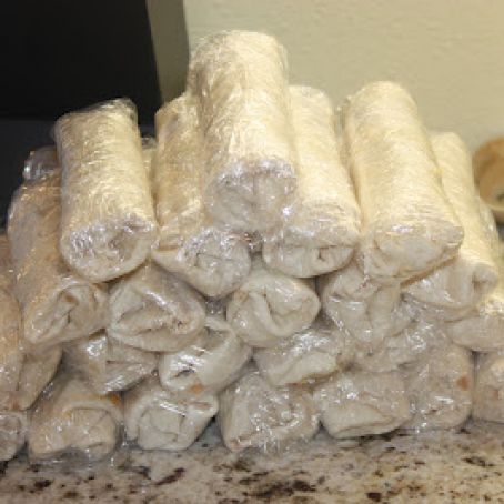 Freezer Breakfast Burritos