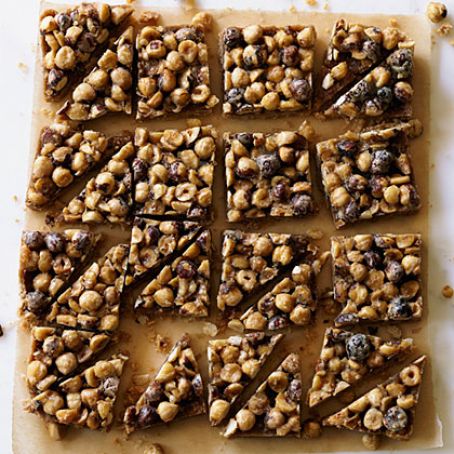 Hazelnut Shortbread Bars