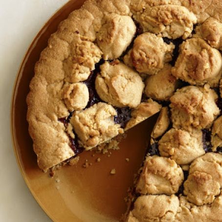 STRAWBERRY PEANUT BUTTER TART