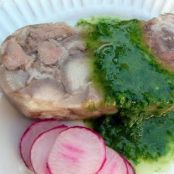 TERRINA DE PUERCO CON MIX DE HIERVAS