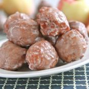 Apple Fritter Doughnut Bites