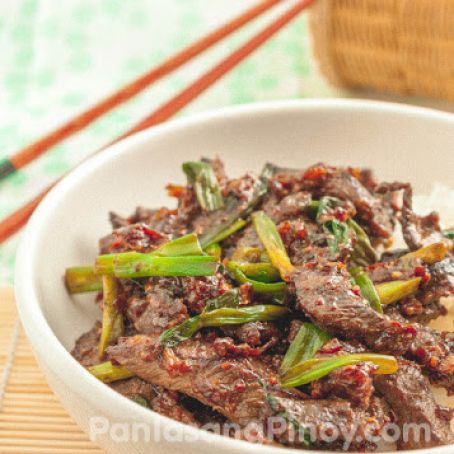 Stir Fried Ginger Beef Recipe