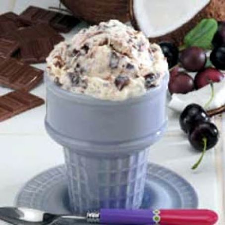 Cherry Nut Ice Cream Recipe