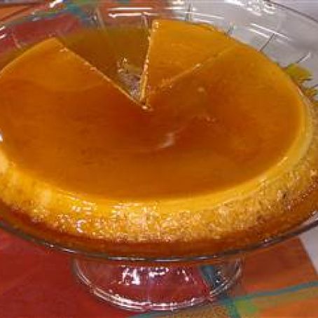 Pumpkin Flan