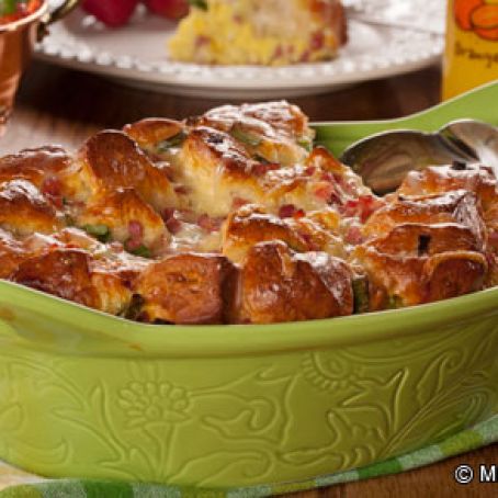 Ham and Cheese Breakfast Bake