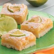 Desserts (Lime Cooler Bars)
