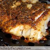 Blackened Grilled Tilapia