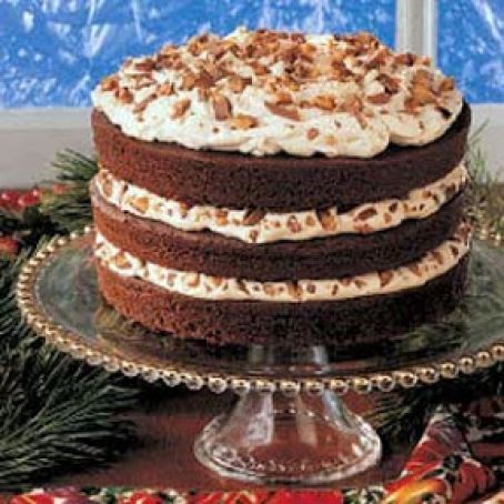 Toffee-mocha Cream Torte
