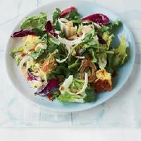Green Salad with Smoky Barbecue Vinaigrette