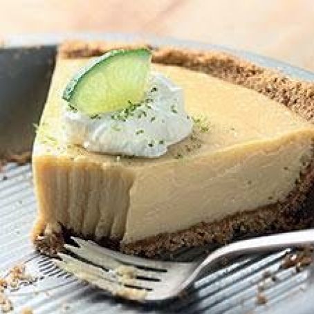 Key Lime Pie With A Pretzel Crust