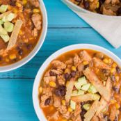 Carnitas Enchilada Soup