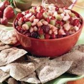 Fruit Salsa and Cinnamon Chips