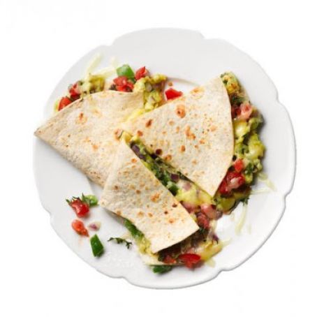 Scrambled eggsadilla