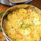 Instant Pot Cheesy Scalloped Potatoes