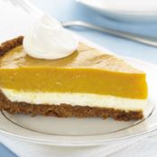Double-Layer Pumpkin Pie