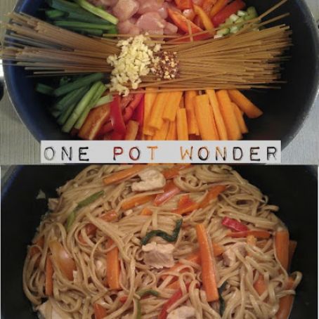 One Pot Wonder Chicken Lo Mein
