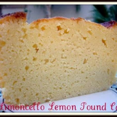 Limoncello Lemon Pound Cake