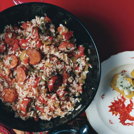 Smoked Sausage Jambalaya