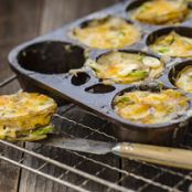 Individual Potato-Cheddar Gratins