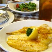 Baked Flounder or Sole with Lemon