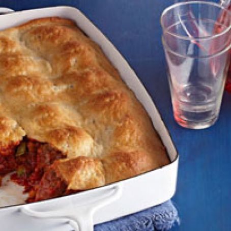Meatball Pizza Casserole