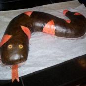 Spooky Calzone Snake