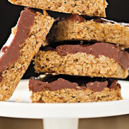 Butterfinger Oatmeal Bars