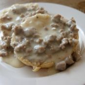 Biscuits and Homemade Turkey Gravy