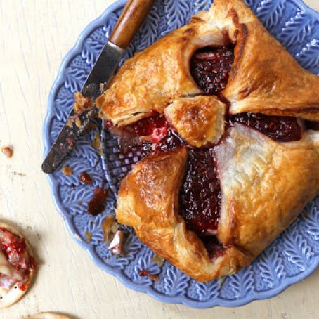 Baked Brie with Raspberry Jam Recipe | SAVEUR