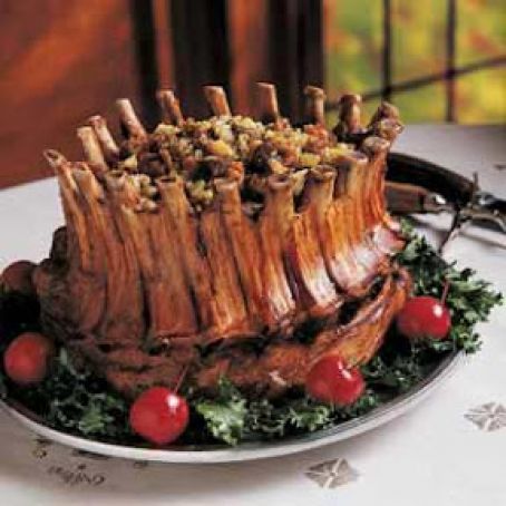 Stuffed Crown Roast of Pork Recipe