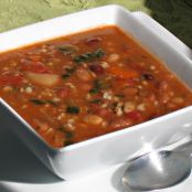Bean And Barley Soup With Ham