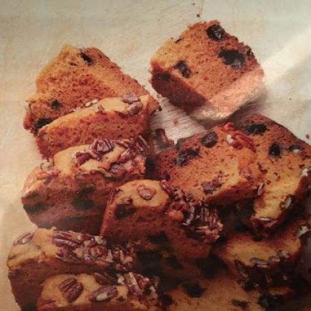 Slow Cooker Pumpkin-Blueberry Bread
