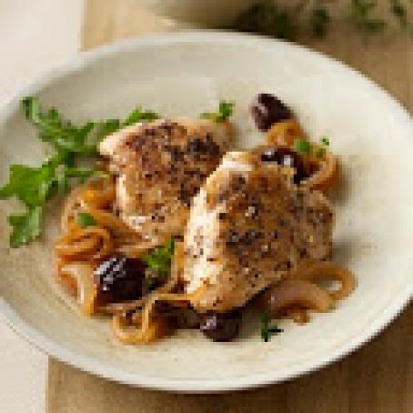 Pepper-Crusted Chicken Thighs