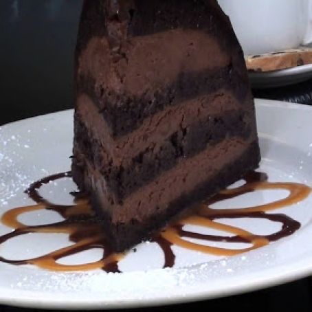 Chocolate Zuccotto Cake
