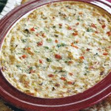 White Cheese and Sausage Dip