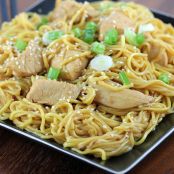 Chow Mein Noodles with Chicken Recipe