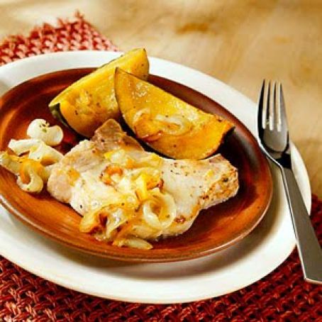 Orange-Mustard Pork Chops