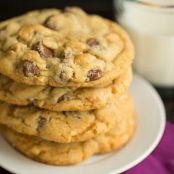 Sea Salt, Cashew and Milk Chocolate Chip Cookies