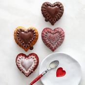 Red Velvet Heart Cakelets