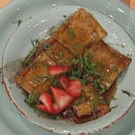 Ravioli with Balsamic Brown Butter