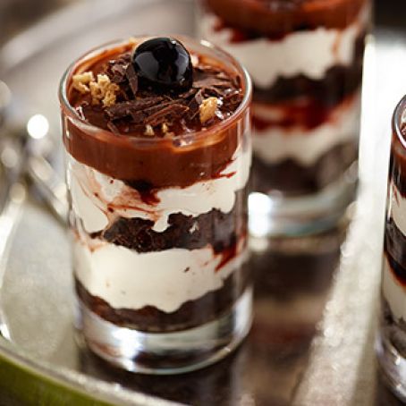 Mini Black Forest Trifles