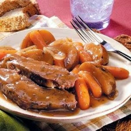 Weekday Pot Roast & Vegetables