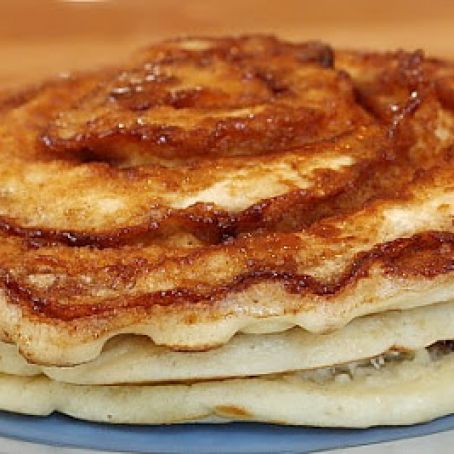 Cinnamon Roll Pancakes