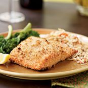 Almond-Crusted Salmon